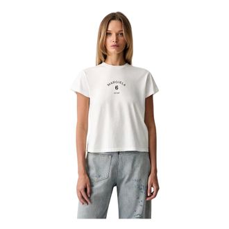 Maison Margiela Mujer, Camisetas, Blanco, Talla: XS