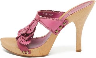 Dior Sandali con design laser-cut - Pink
