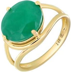 Bony Levy El Mar 14K Gold Emerald Ring in 14K Yellow Gold at Nordstrom, Size 6.5