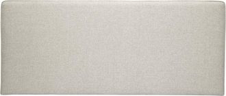 Miliboo Cabecero de cama para colgar de tela beige 180 cm LILY