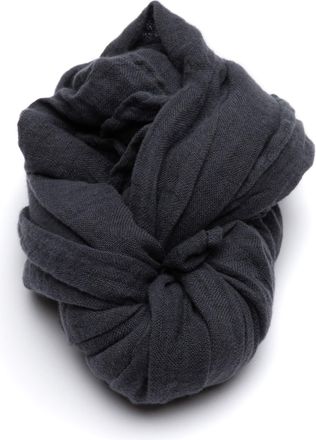 LinenMe 100% Linen Scarf for Women Men Unisex Garza 70 x 200 cm, Summer Shawl Lightweight Soft Breathable Comfortable, Grey