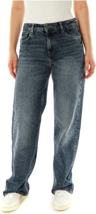 Pepe Jeans London High-Rise Loose Fit Jeans - Hazel - Dames - Loose Fit Jeans - Blauw - W32 L32 - Katoen - Jeans