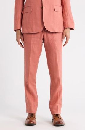 Brooks Brothers Linen Pants in Canyon Rose at Nordstrom Rack, Size 32 X 30
