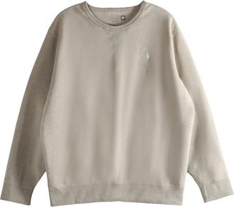 Polo Ralph Lauren logo-detail crew-neck sweatshirt - Neutrals