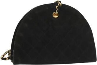 Chanel Pre-owned Shoulder Bags, female, Black, Size: ONE SIZE Pre-owned Vintage Shoulder Bag
