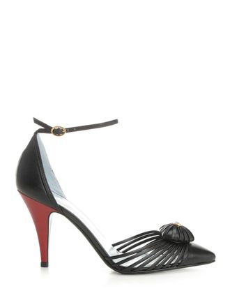 Valentino Garavani Sandal Royal Decollete Nero-Donna