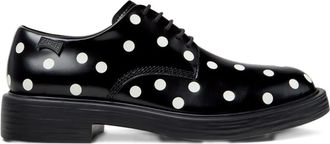 Camper Oxford schoenen met stippen - Zwart