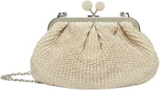 Max Mara Clutches, female, Beige, Size: ONE SIZE Pasticcino Bag