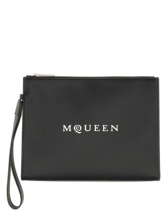 Alexander McQueen Pouch With Logo