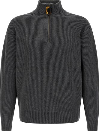 J.W.Anderson Gray Wool Mens Cardigan