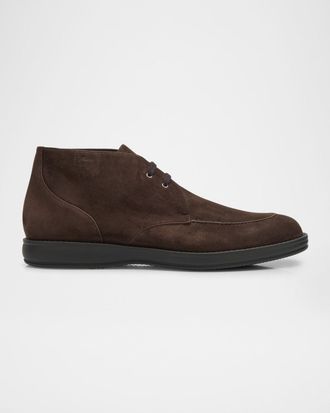 Brioni Men & apos;s Journey Suede Desert Boots