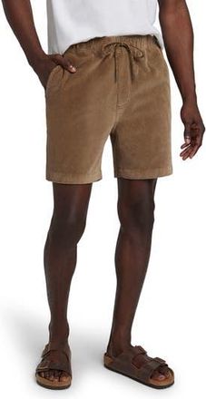 Faherty Corduroy Drawstring Shorts in Spring Umber at Nordstrom Rack, Size X-Large