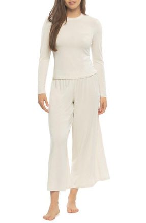 Felina Lena Pajamas in Sand at Nordstrom, Size X-Large