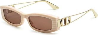 Dior 30Montaigne S14I Zonnebril - Dames - Zonnebrillen - Roze - 54 MM - Accessoires