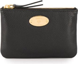 Mulberry Logo Plaque Coin Pouch