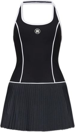 Amiri Kleedjes, Dames, Zwart, XS, Jurk met ingebouwde shorts