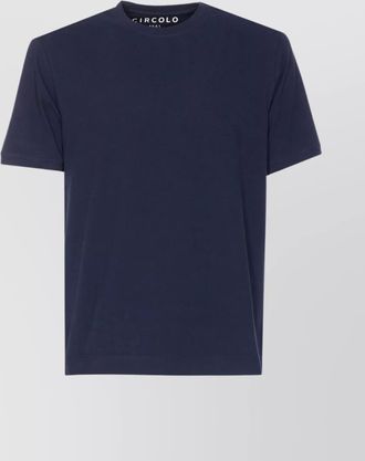 Circolo 1901 crew neck plain design short sleeves t-shirt