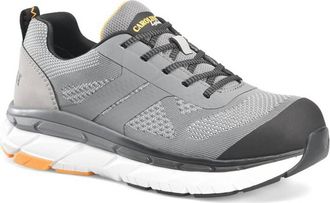 Carolina Mens Lo Athletic Composite Safety Toe Work Shoe In Grey