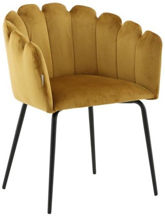 VE DESIGN Stilvoller Armlehnstuhl Limhamn - Ocker