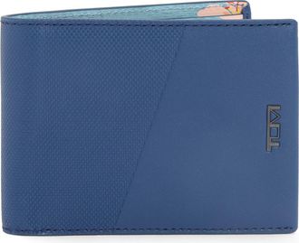 Tumi Double Bifold Wallet in Baltic/Print at Nordstrom