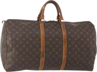 Louis Vuitton Pre-owned Weekend Bags, female, Brown, Size: ONE SIZE Pre-owned Boston Bag