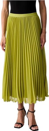 Joop Sabia Pleated Skirt - - Skirts - Donna - Verde - S