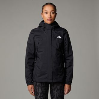 The North Face Womens Womens Antora Jacket - Black Nylon - Size X-Small