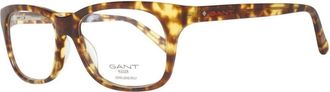 GANT Glasses, female, Brown, Size: ONE SIZE Brown Plastic Frame Eyewear with Dial