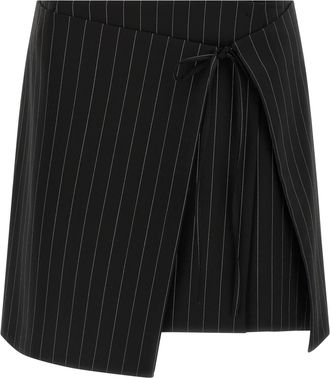 Sportmax Virgin Wool Long Womens Skirt