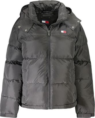 Tommy Hilfiger Zwarte Polyester Jas & Mantel - Dames - Winterjassen - Zwart - M - Polyester - Jassen
