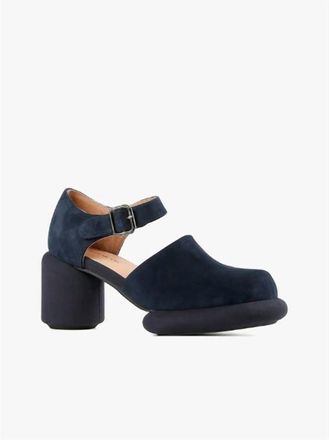 All Black Womens Mod Jane Shoes In Navy