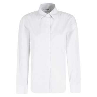 Filippa K Shirts, female, White, Size: 2XS Hourglass Pinstripe Shirt
