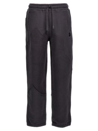 Objects IV Life Grey Logo Embroidered Joggers