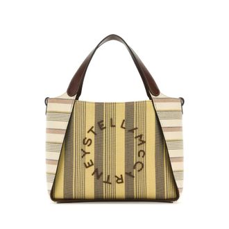 Stella McCartney Stella Mccartney Printed Fabric Stella Logo Handbag