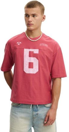 Cotton On Mens Cropped Fit Graphic T-Shirt in Soft Red Los Angeles Panel at Nordstrom, Size Xx-Large