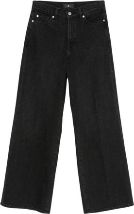 7 For All Mankind Donna, Jeans, Nero, W30, new