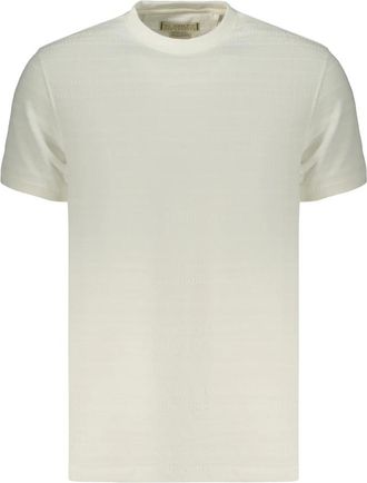 Guess T-shirt met korte mouwen - Heren - T-shirts - Wit - M - Katoen - Tops
