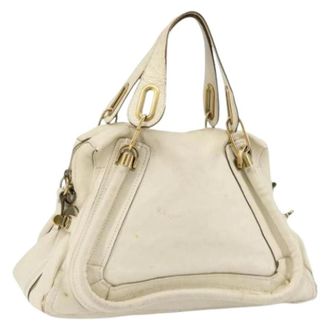 Chlo&eacute; Pre-owned Handbags, female, White, Size: ONE SIZE Pre-owned Hand Bag