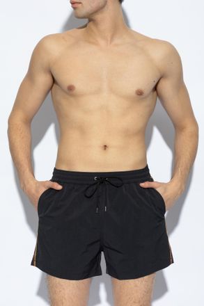 Paul Smith Swim Shorts, Mens, Navy Blue