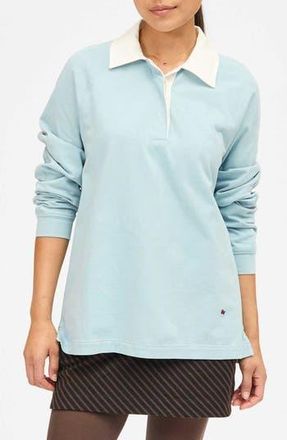 Clare Vivier Le Rugby Shirt in Dusty Blue at Nordstrom Rack, Size Xx-Large