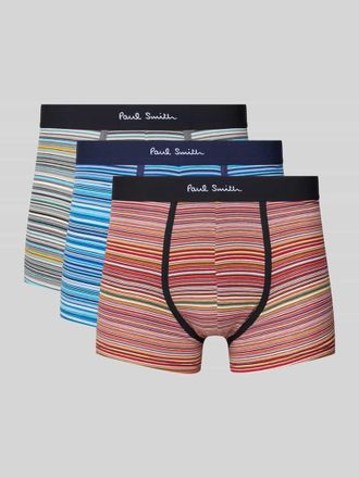 Paul Smith Trunks mit elastischem Logo-Bund im 3er-Pack in Rot, Gr&ouml;&szlig;e XXL