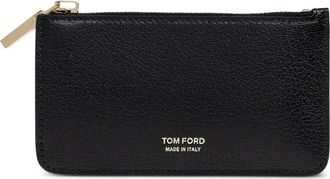 Tom Ford Portafoglio con zip - Nero
