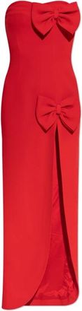 Alessandra Rich Off-shoulder Jurk - Dames - Avondkleed - Rood - 2XS - Kleedjes