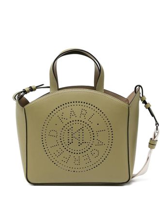 Karl Lagerfeld small K/Circle tote bag - Groen