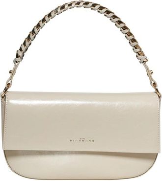 John Richmond Mini Handtas met Ketting - Dames - Handtassen - Beige - ONE Size - Tassen