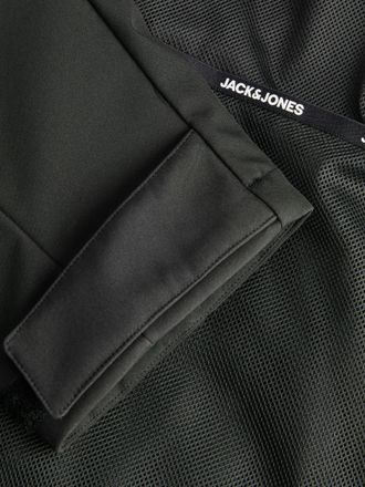 Jack & Jones Softshelljacke JACK & JONES JJNORTH SOFTSHELL JACKET, Herren, Gr. XXL, schwarz, Web, Obermaterial: 100% Polyester, unifarben, regular fit h&uuml;ftlang, mi