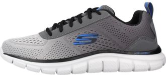 Skechers Track - Ripkent - Heren - Sneakers - Grijs - 40 EU - Schoenen