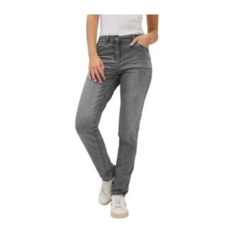 Cecil Dames, Jeans, Grijs, Maat: W27 L30 Poliester