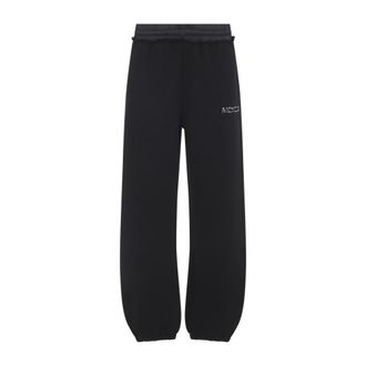 Moncler Black Relaxed Joggers Pants