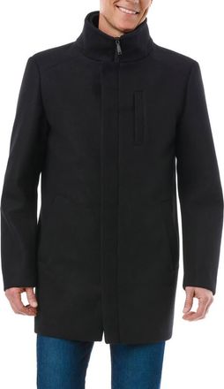 Vince Camuto Water Resistant Jacket with Removable Bib in Black at Nordstrom, Size Xx-Large